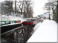 Mid-winter on Llangollen Wharf