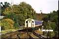 Train approaching Aldershot