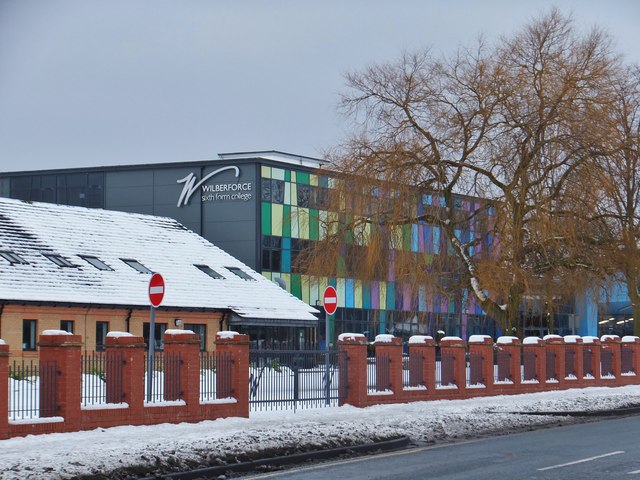 Wilberforce Sixth Form College © Bernard Sharp Geograph Britain And Ireland