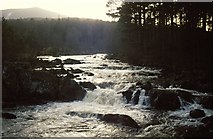 NN7359 : Waterfall on River Tummel by Russel Wills
