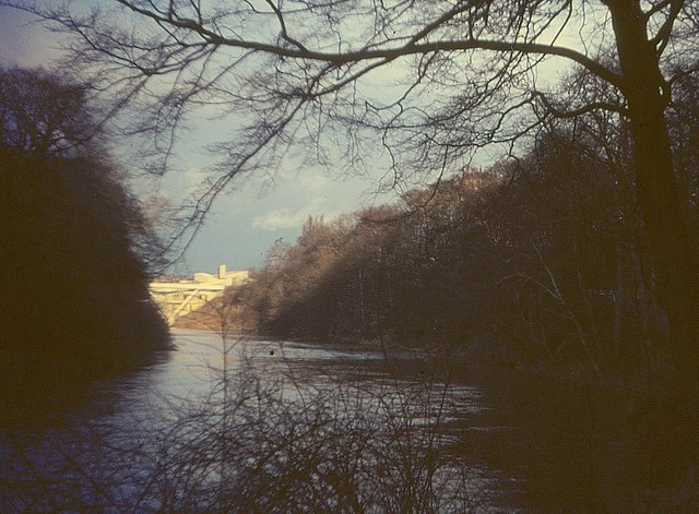 River Wear at Durham, 1966