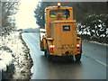 A Rolba Snow Blower on the A39