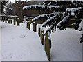 Gravestones in Memorial Garden, Potters Bar