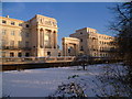 Cumberland Terrace in the snow