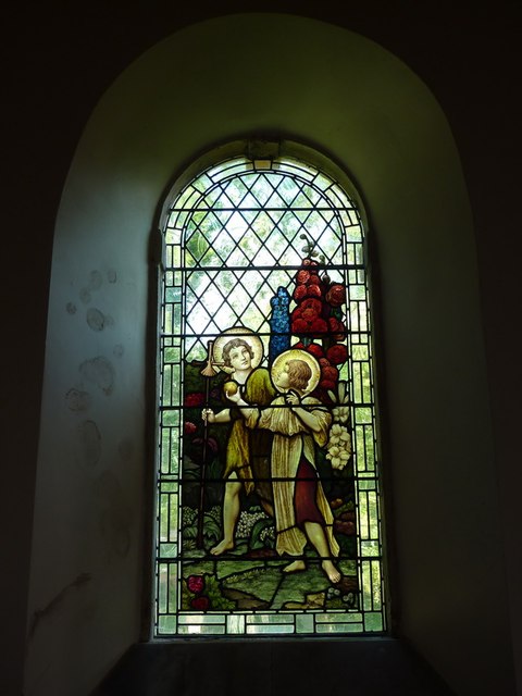 The Parish Church of St Mary Magdalene, Hayton, Stained glass window