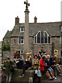 Market cross in the square, Corfe Castle