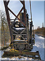 SD7606 : Mount Sion Steam Crane - Manchester, Bolton and Bury canal by David Dixon