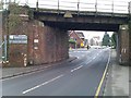 Railway bridge at northern end of Oxted station