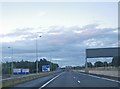 Approaching the turnoff to Airdrie