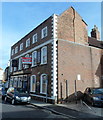 Sold sign on the Bridgwater Arms, Bridgwater