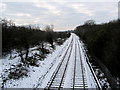 Railway heading towards Clitheroe