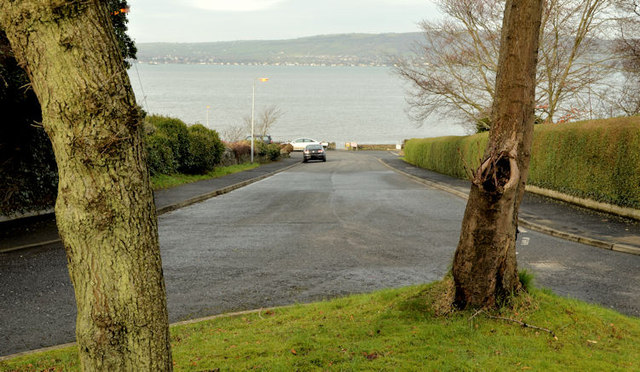 The Seafront Road, Cultra near Holywood