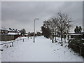 A cycleway leading to Spring Bank West, Hull