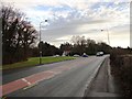 Road junction at Hamsterley Mill