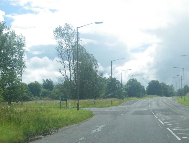 The A81/A811 junction