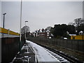 View north from Lymington Pier station