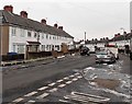 Maesglas Crescent between the two Maesglas Close junctions, Newport