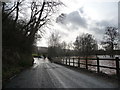 ST3896 : Approach to the floodplain of the River Usk near Llantrisant, Monmouthshire by Jeremy Bolwell