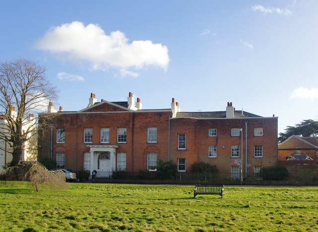 Hadley House, seen from the Green