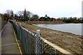 Path toward Attenborough Church