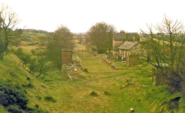 Remains of Cockfield Fell station