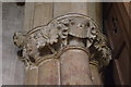 SK8448 : Carved capital, St Peter's church, Claypole by Julian P Guffogg