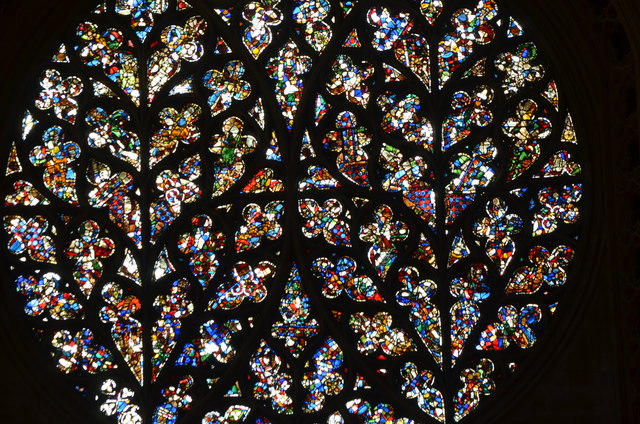 Detail of Bishop's Eye Window, Lincoln Cathedral