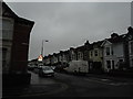 Looking from Clovelly Road into Wimborne Road