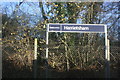 Sign, Harrietsham Station