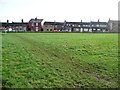 Houses on Warburton Road, Emley