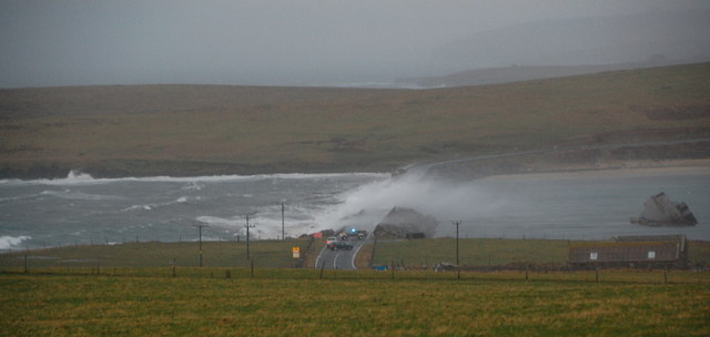 Weddell Sound in storm conditions