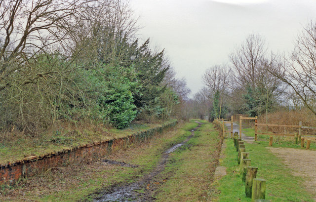 Cole Green station, remains 1990