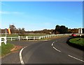 The B3395 near Bembridge Airport