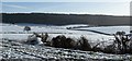 Snow covered fields to the south of Hale Lane