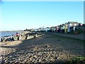 The beach at Whitstable