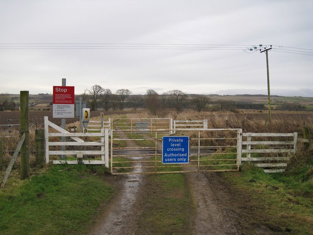 Level crossing on the Round Dingwall... © Richard Dorrell :: Geograph ...