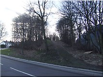 SO9799 : Disused railway embankment - Stringe's Lane by John M
