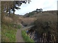 Footbridge on South West Coast Path