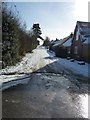 SP9109 : Browns Lane, Hastoe - winter by Rob Farrow