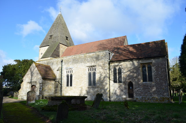 St Mary's church, Hunton © Julian P Guffogg :: Geograph Britain and Ireland