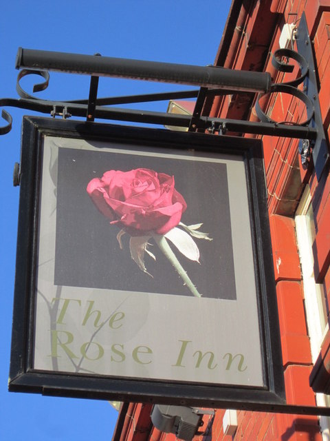 The Rose Inn on Rosehill (road) Rosehill