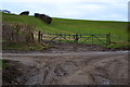 Field gates near Provost Farm