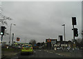 Egham Bypass at the junction of High Street and Tite Hill