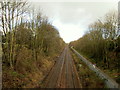 Railway between Harrogate and Knaresborough