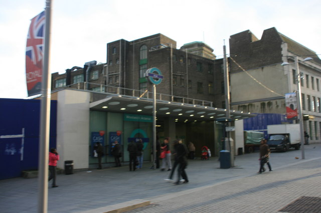 Woolwich Dlr Station C N Chadwick Geograph Britain And Ireland