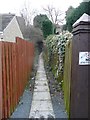 The Well Lane footpath