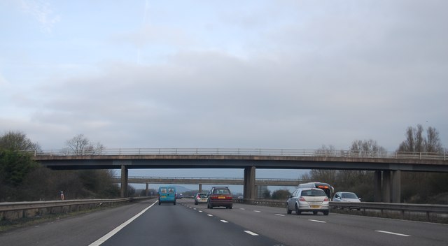 M5, Puriton Road Bridge © N Chadwick cc-by-sa/2.0 :: Geograph Britain ...