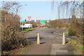 Cycle Route at the end of Old Tollerton Road