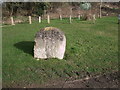 SU1194 : Stone near entrance to Eysey Manor Farm by Vieve Forward