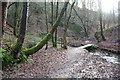 Footbridge in Hurst Clough